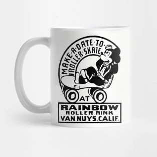 MAKE A DATE TO ROLLER SKATE Mug